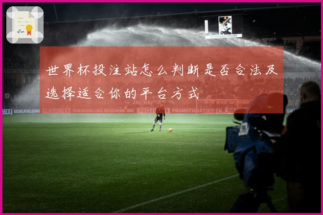 世界杯投注站怎么判断是否合法及选择适合你的平台方式